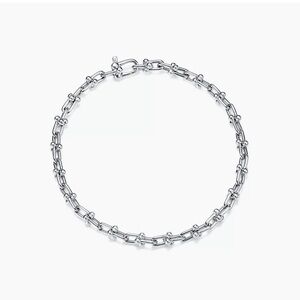 Tiffany Microlink Sterling Silver Bracelet